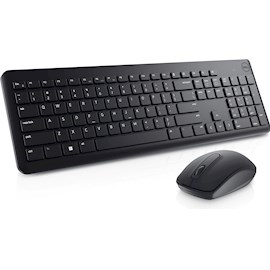 კლავიატურა და მაუსი Dell 580-AKGH, KM3322W, Wireless, USB, Keyboard And Mouse, Black